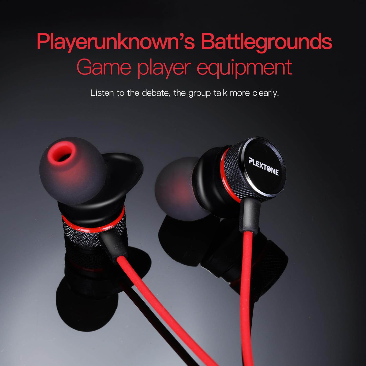 G15 In-Ear Metal Wired Gaming Earphone with Noise-Reducing Microphone Gaming Headset for Mobile Phone Games