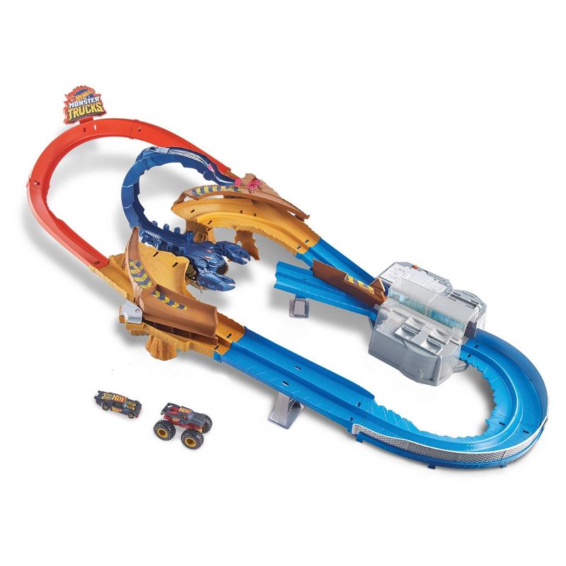 Hot Wheels Monster Truck Scorpion Sting Raceway Playset