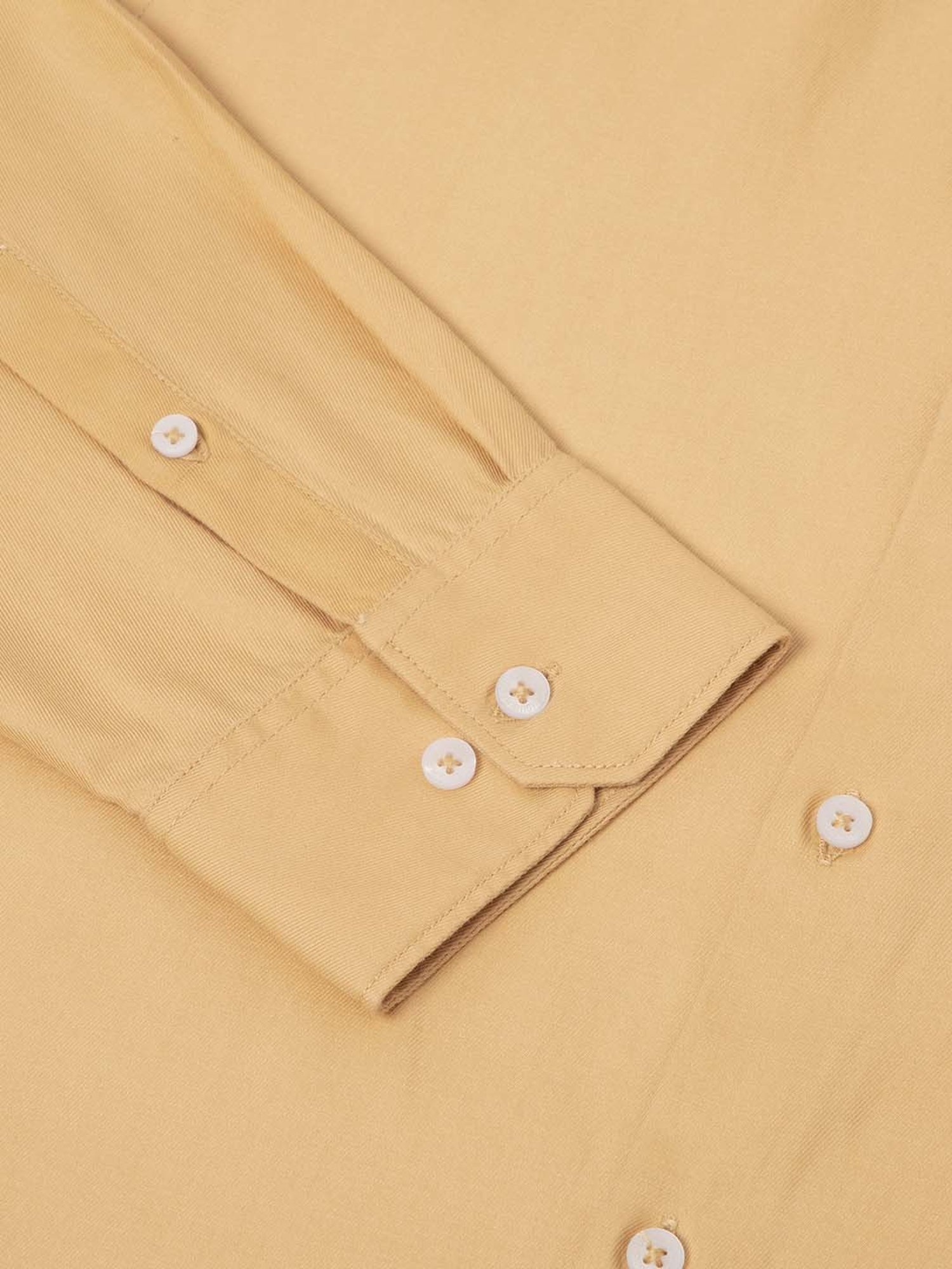 SUBTRACT Yellow Regular Fit Shirt