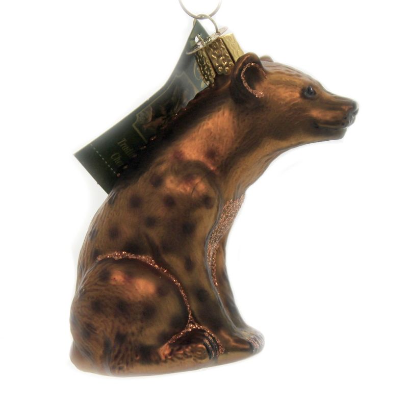 Old World Christmas 3.5" Happy Hyena Ornament Laughing  -  Tree Ornaments