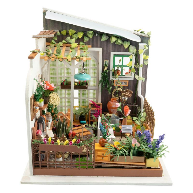 Hands Craft DIY 3D Wooden Puzzles -  Miniature House: Miller's Garden