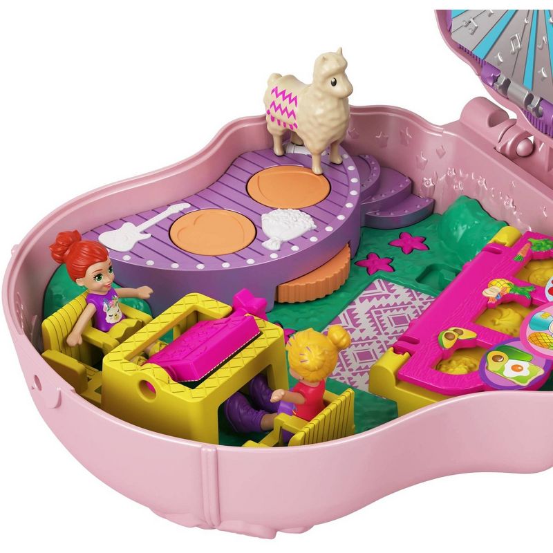 Polly Pocket Micro Llama Music Party Compact Playset