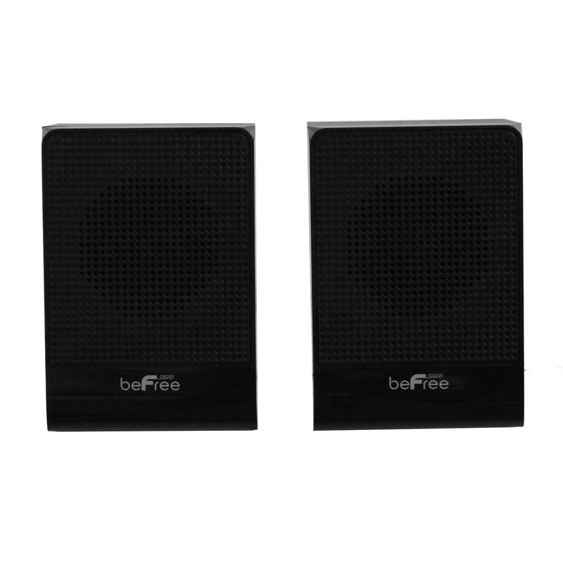 beFree Sound 2.1 Channel Surround Sound Bluetooth Speaker System -Black