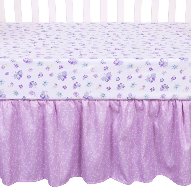 Sammy and Lou Butterfly Meadow Crib Bedding Set - 4pc