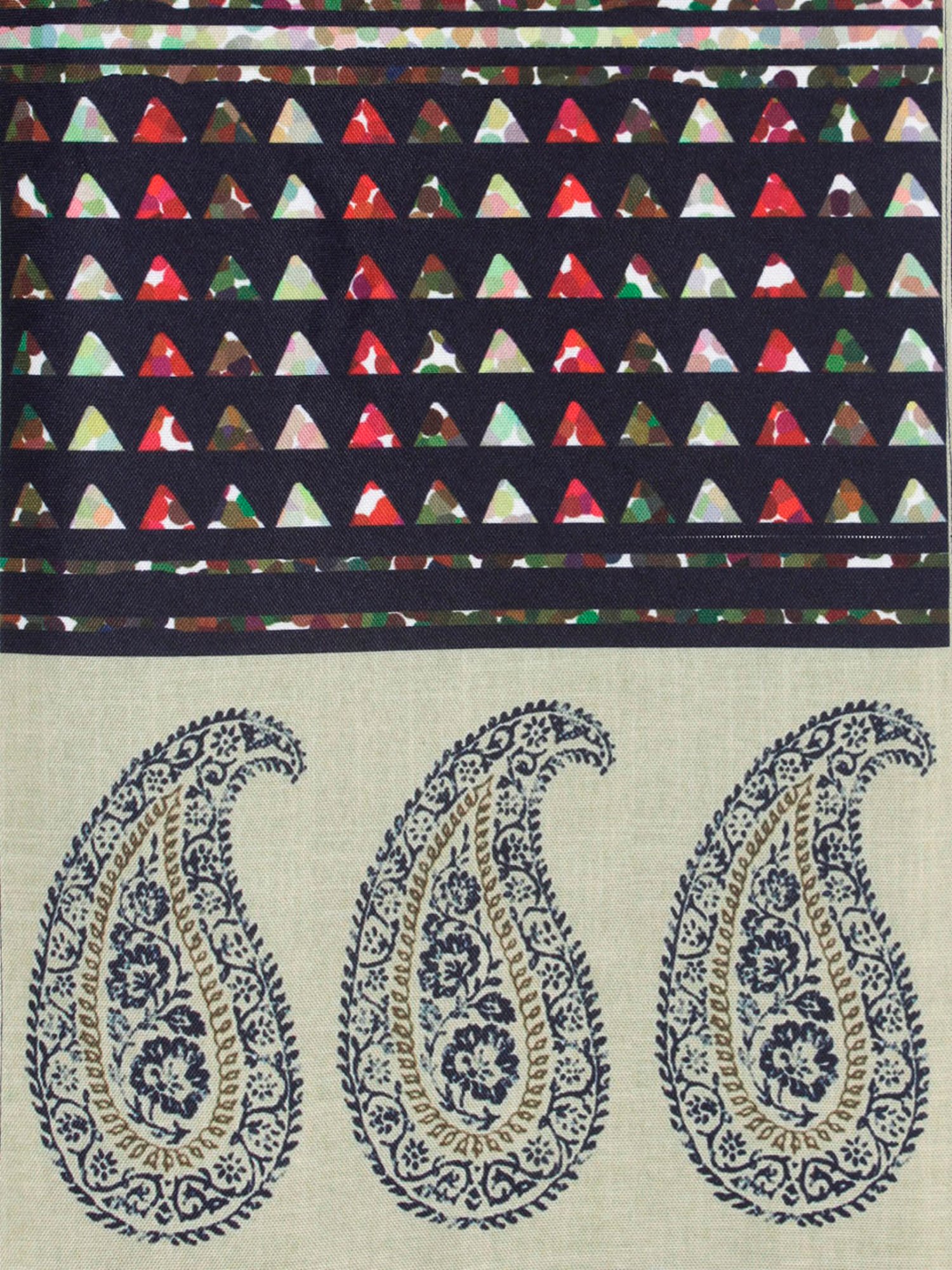 Romee Navy Blue Polyester Floral Runners