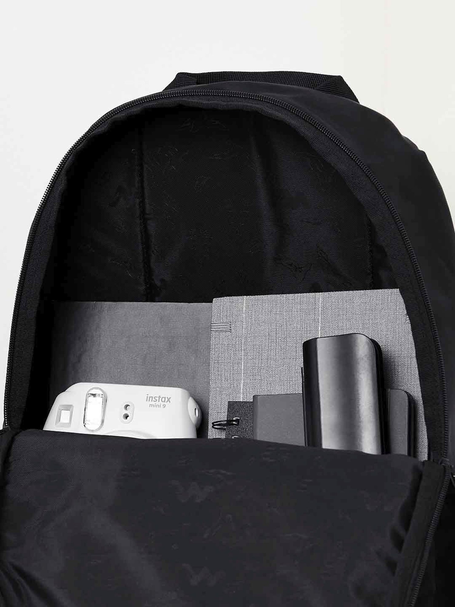 Wiki Back to School 2 Black Polyester Printed Backpack - 32 Ltrs