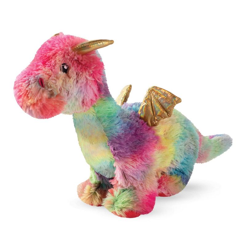 PetShop by Fringe Studio Rainbow Dragon Dog Toy - Gold