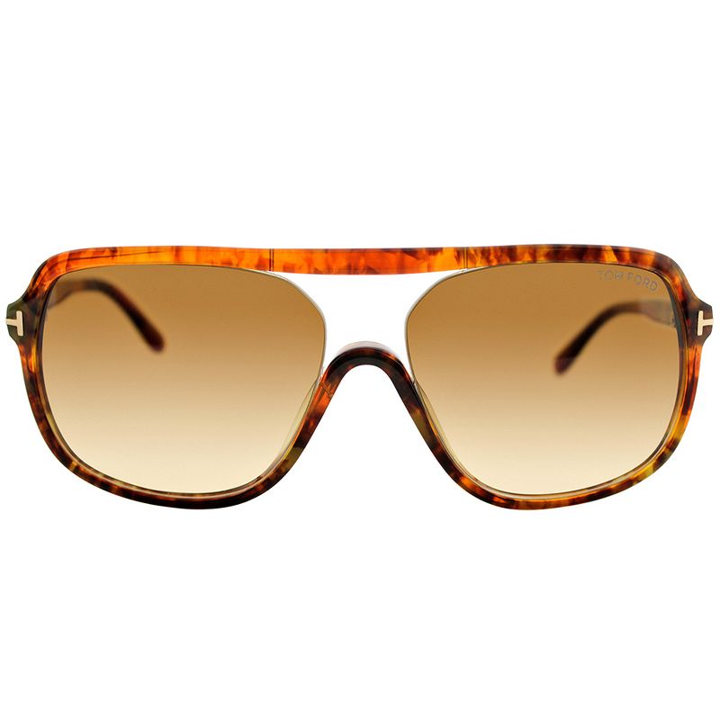 Tom Ford Robert  50F Unisex Square Sunglasses Light Havana 59mm