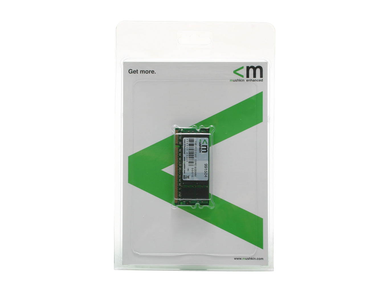 Mushkin Enhanced Essentials 4GB (2 x 2GB) 200-Pin DDR2 SO-DIMM DDR2 667 (PC2 5300) Dual Channel Kit Laptop Memory Model 996559