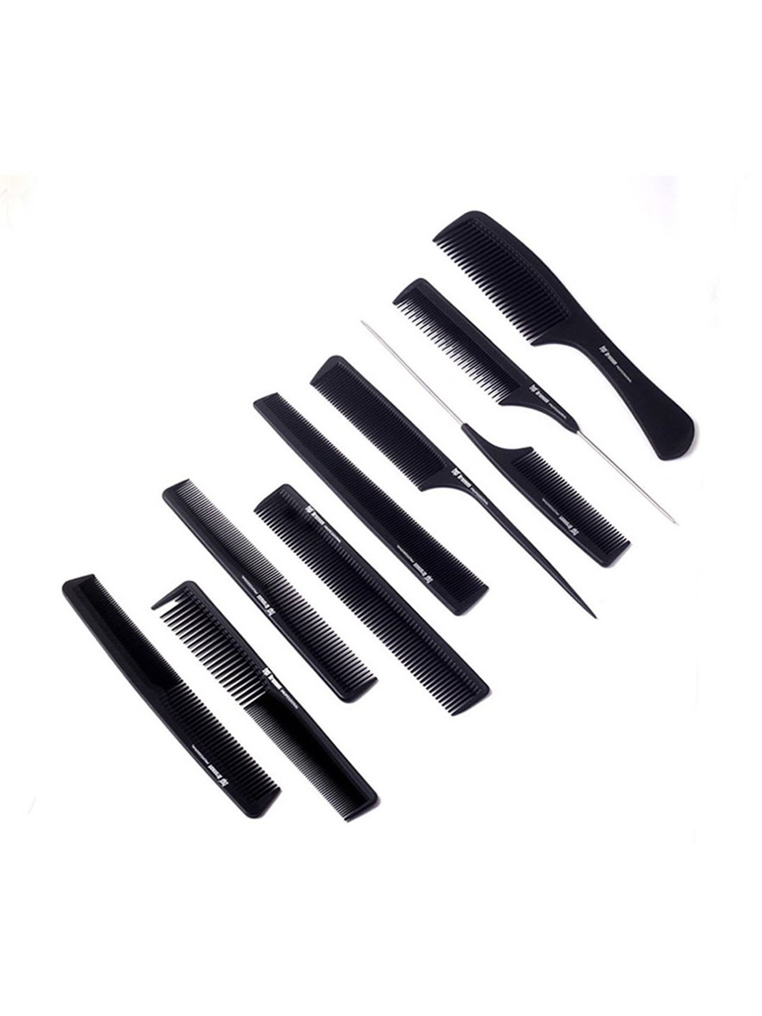 Bronson Professional Comb Set - 9 Pcs