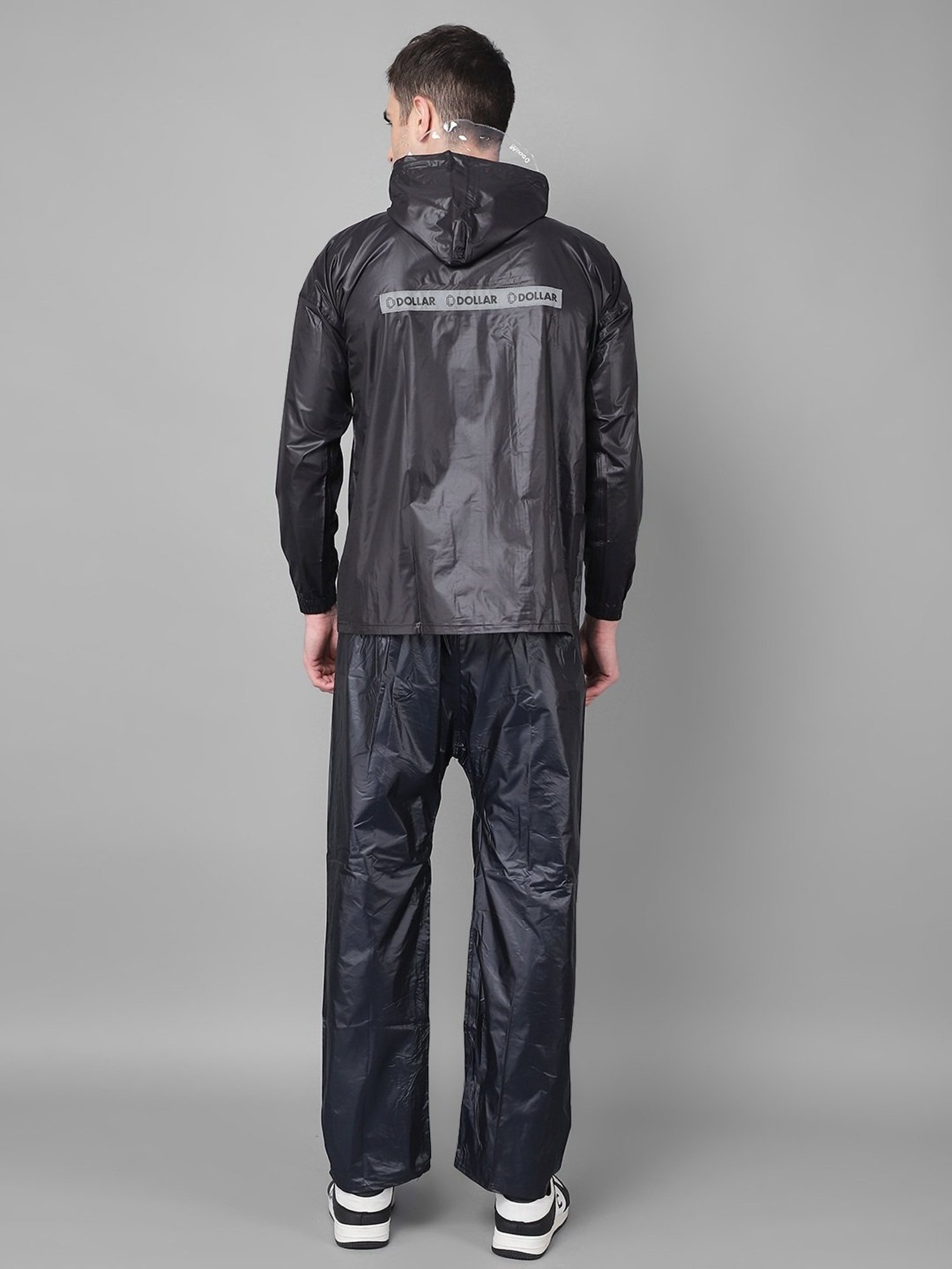 Wildcraft Red & Maroon Regular Fit Colour Block Rainwear Jacket