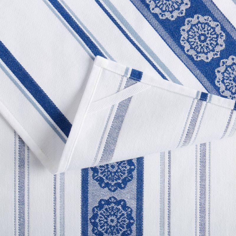 Lakeside Oven Mitt and Kitchen Towel Turkey Motif Hot Dish Handling Set - 2 Pieces