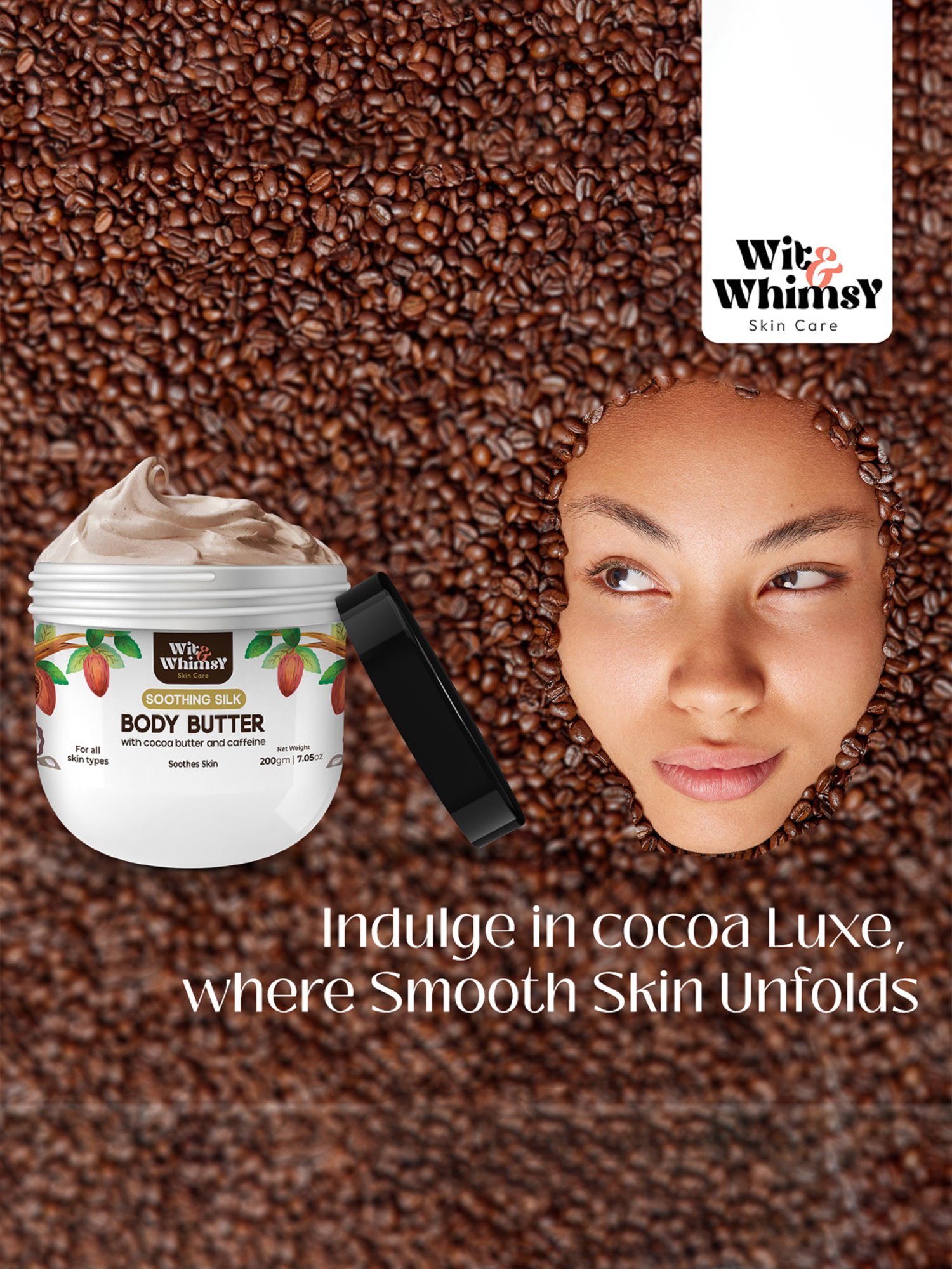 Wit & Whimsy Soothing Silk Body Butter - 200 gm