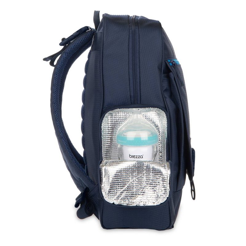 Eddie Bauer Harbor Back Pack Diaper Bag with Ultra Fresh Anti-Microbial Protection - Navy