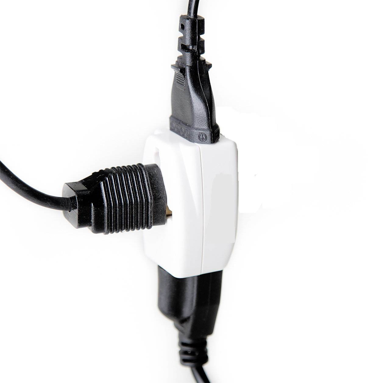 Ceptics 3 Outlet Grounded Travel Adapter Plug for South Africa, Namibia (Type M), Universal Socket Plug Accepts Plugs From any Country (GP3-10L)