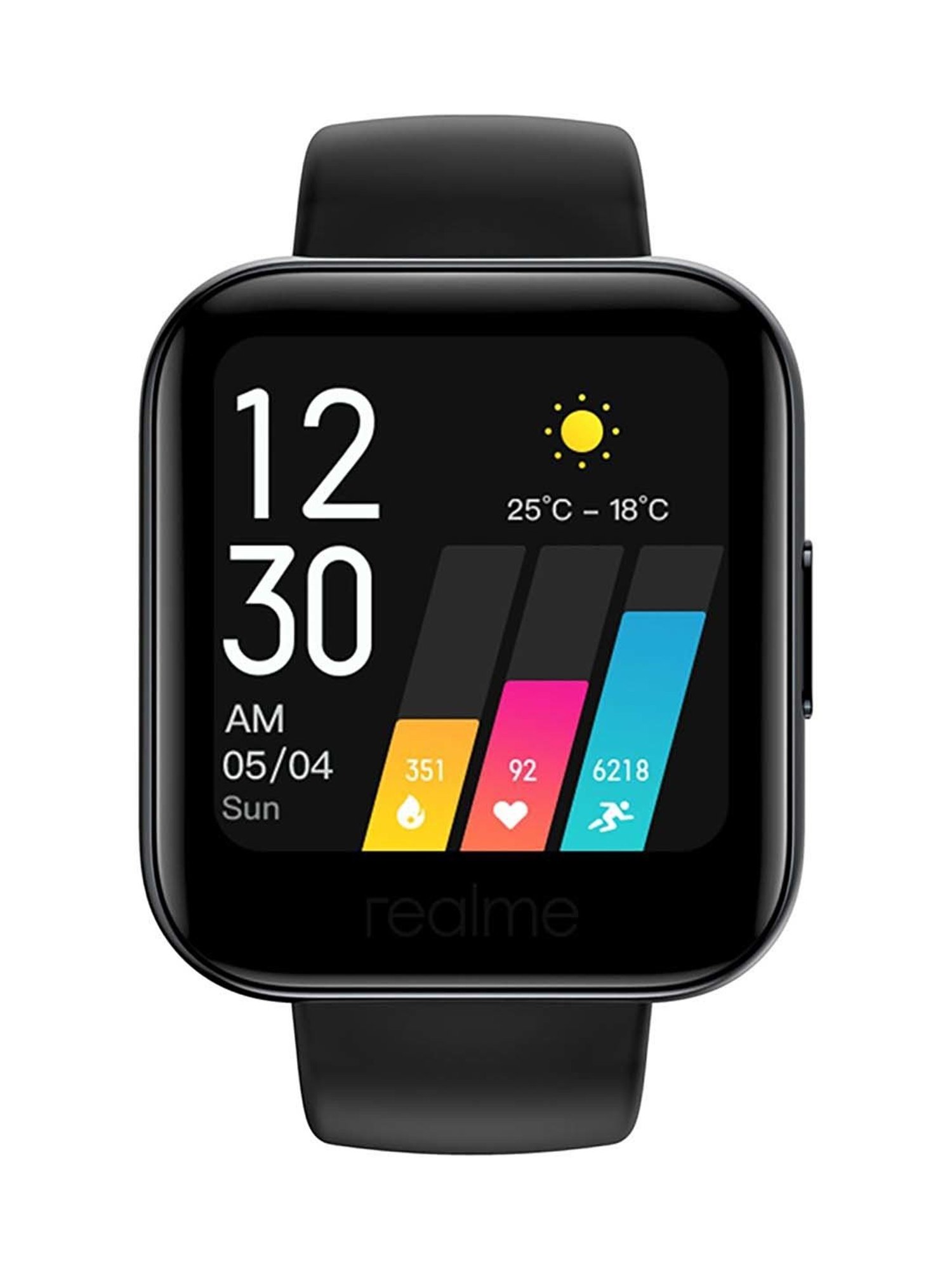 Realme Classic RMA161 Smartwatch (Black)
