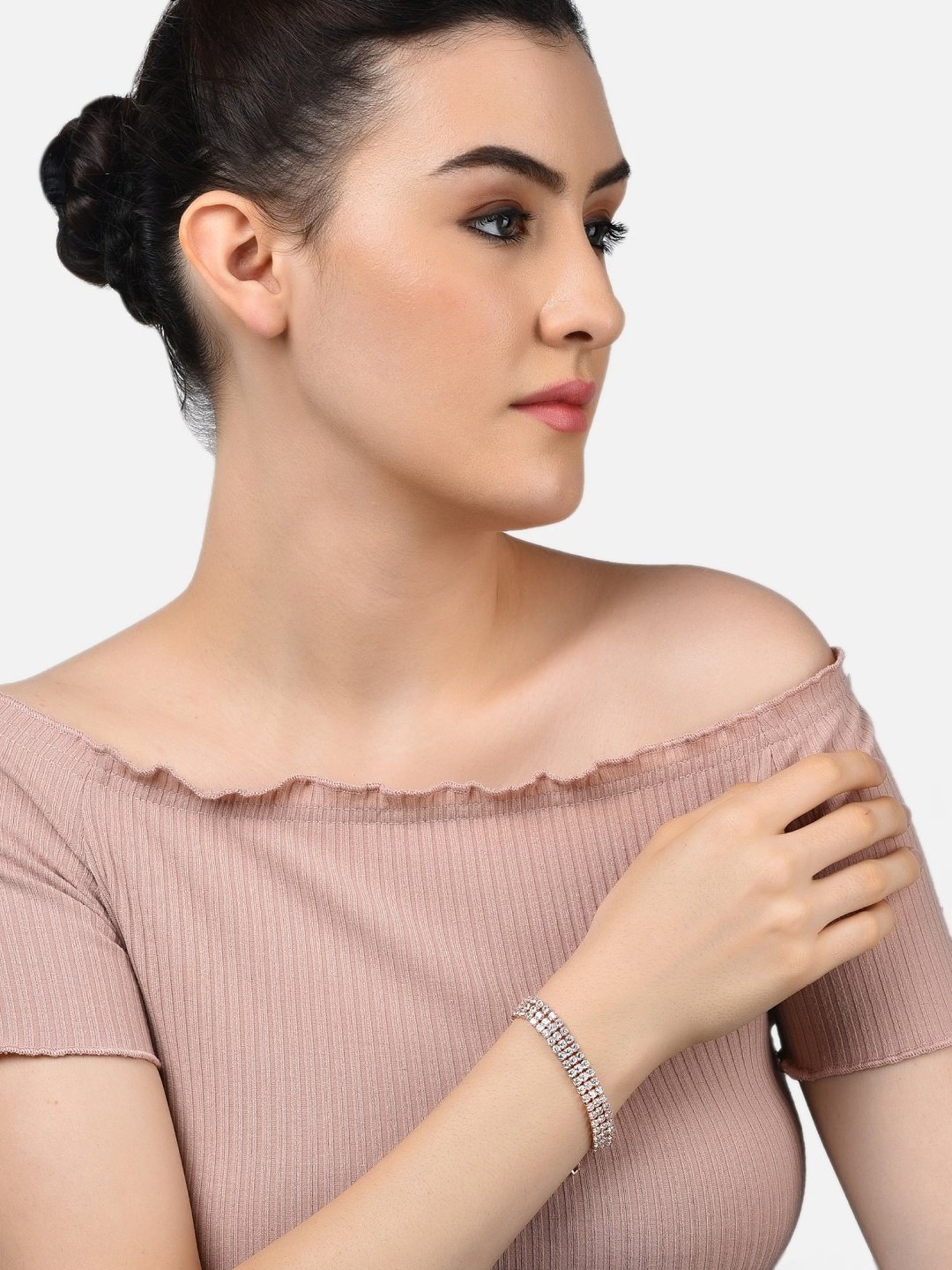 Ted Baker Crystal Sweetheart Adjustable Bracelet for Women