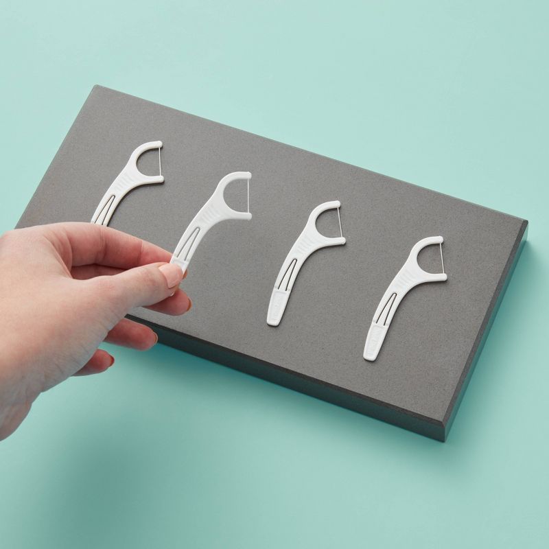 Plackers EcoChoice 100% Recycled Plastic Dental Floss Picks with Fresh Mint -  90ct