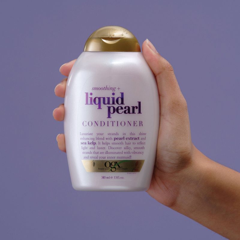 OGX Smoothing + Liquid Pearl Conditioner - 13 fl oz