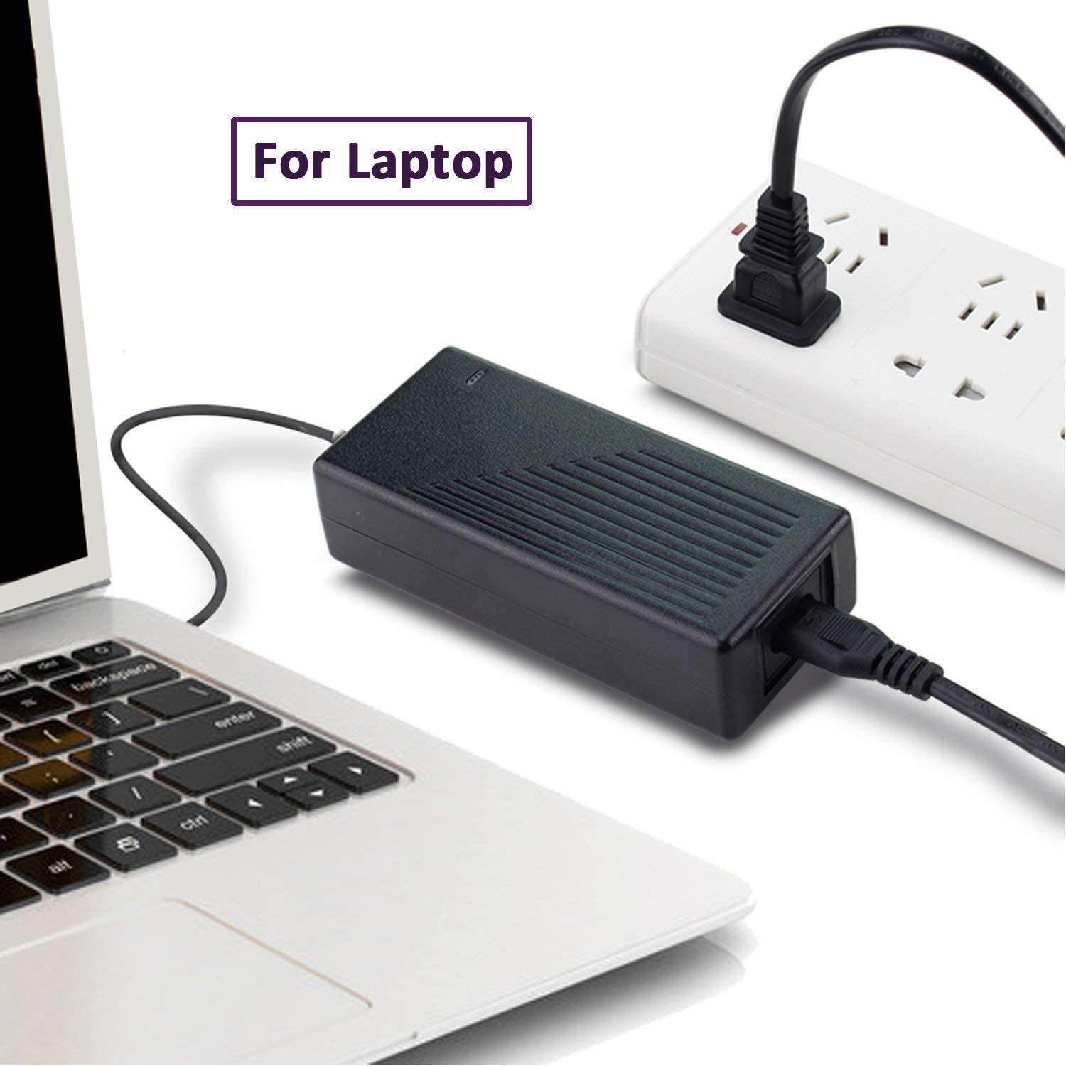 {UL Listed} BRENDAZ Compatible w/Charger, Xbox One S/X Game Console, Slim Edition PS3, Playstation 4, Slim PS4, Universal 2 Prong 2 Slot Power Cord Cable Non Polarized NEMA 1-15P to IEC C7 (15-feet)