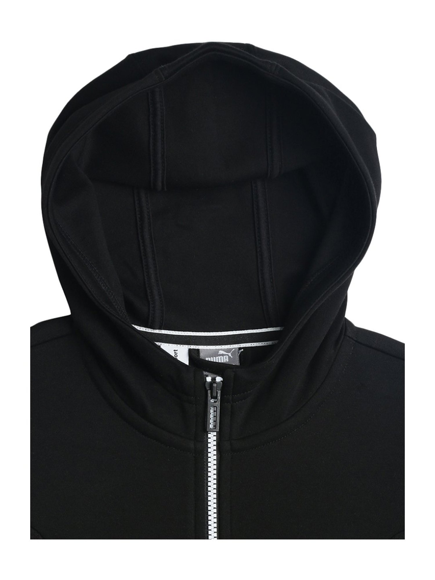 Puma Kids BMW M Motorsport Black Logo Print Hoodie