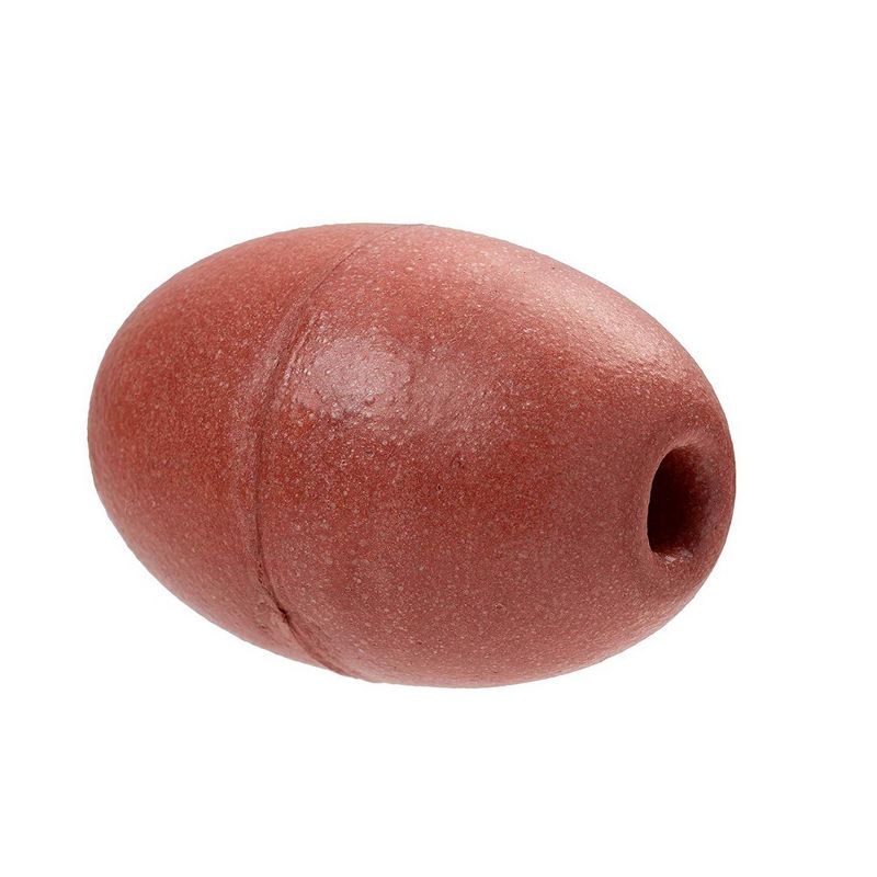 Juvale 12 Pack Anchor Buoy Rope Fishing Float, Brown 4 x 2 Inches