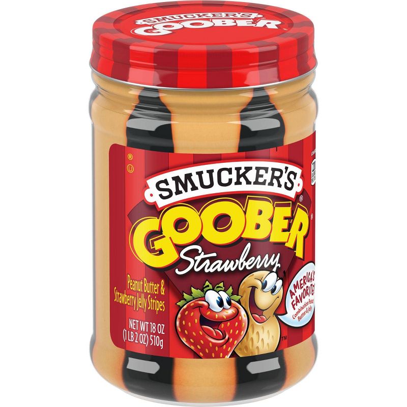 Smucker's Goober Strawberry Spread - 18oz