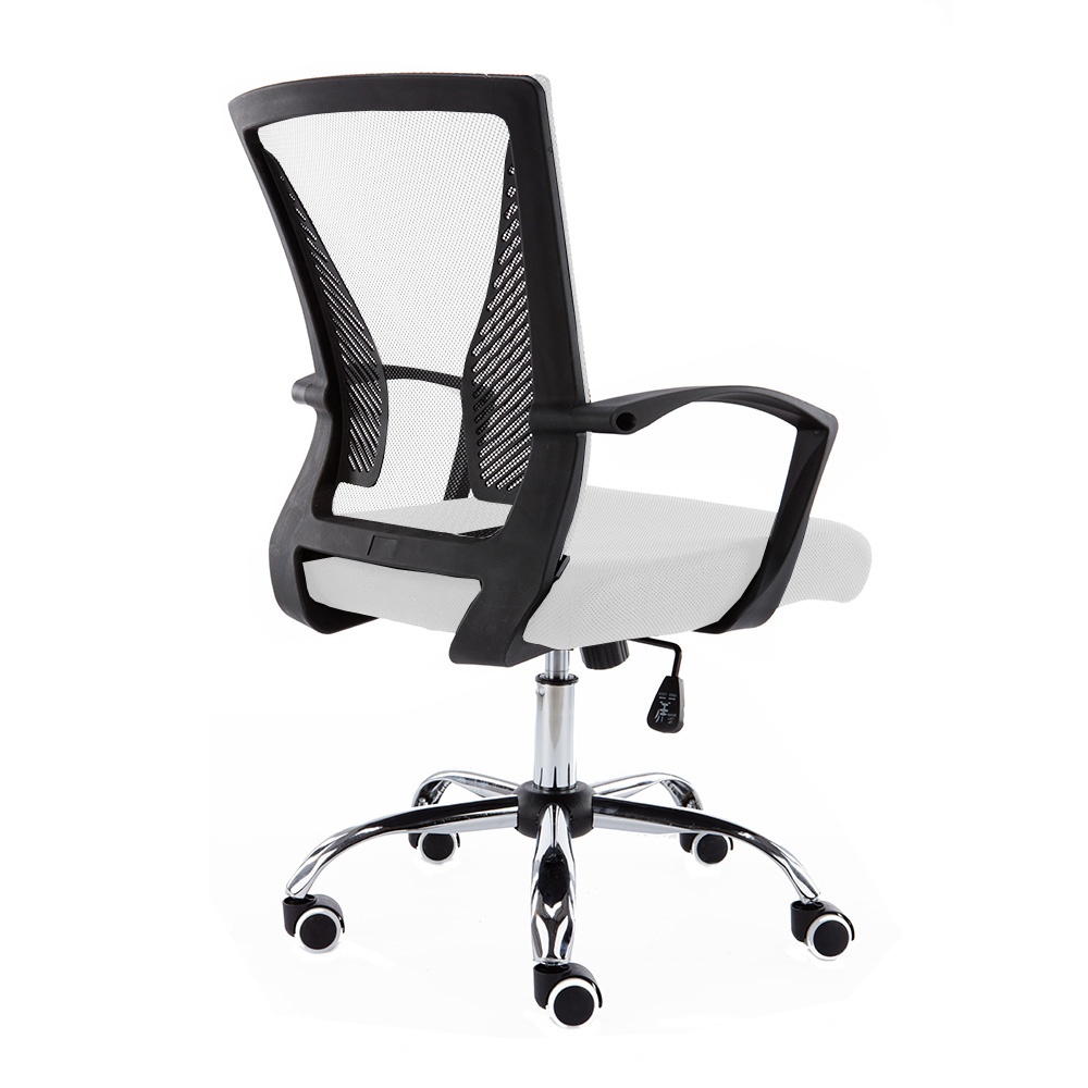 Modern Home Zuna Mid-Back Office Chair - Black/White