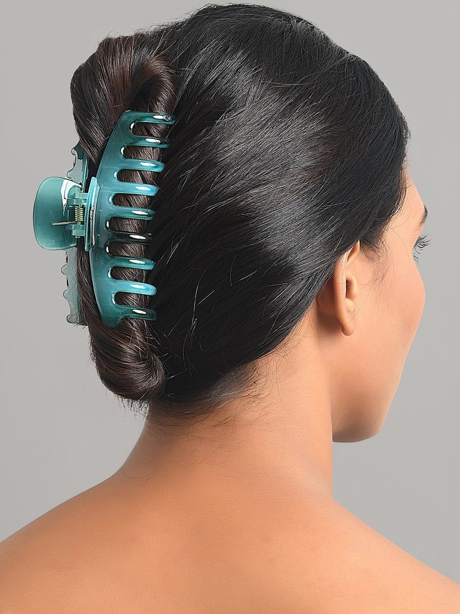 ToniQ Multicolor Hair Clutch - Set of 3