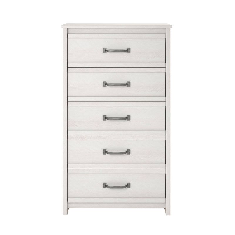 5 Drawer Alden Dresser Ivory Oak - Room & Joy
