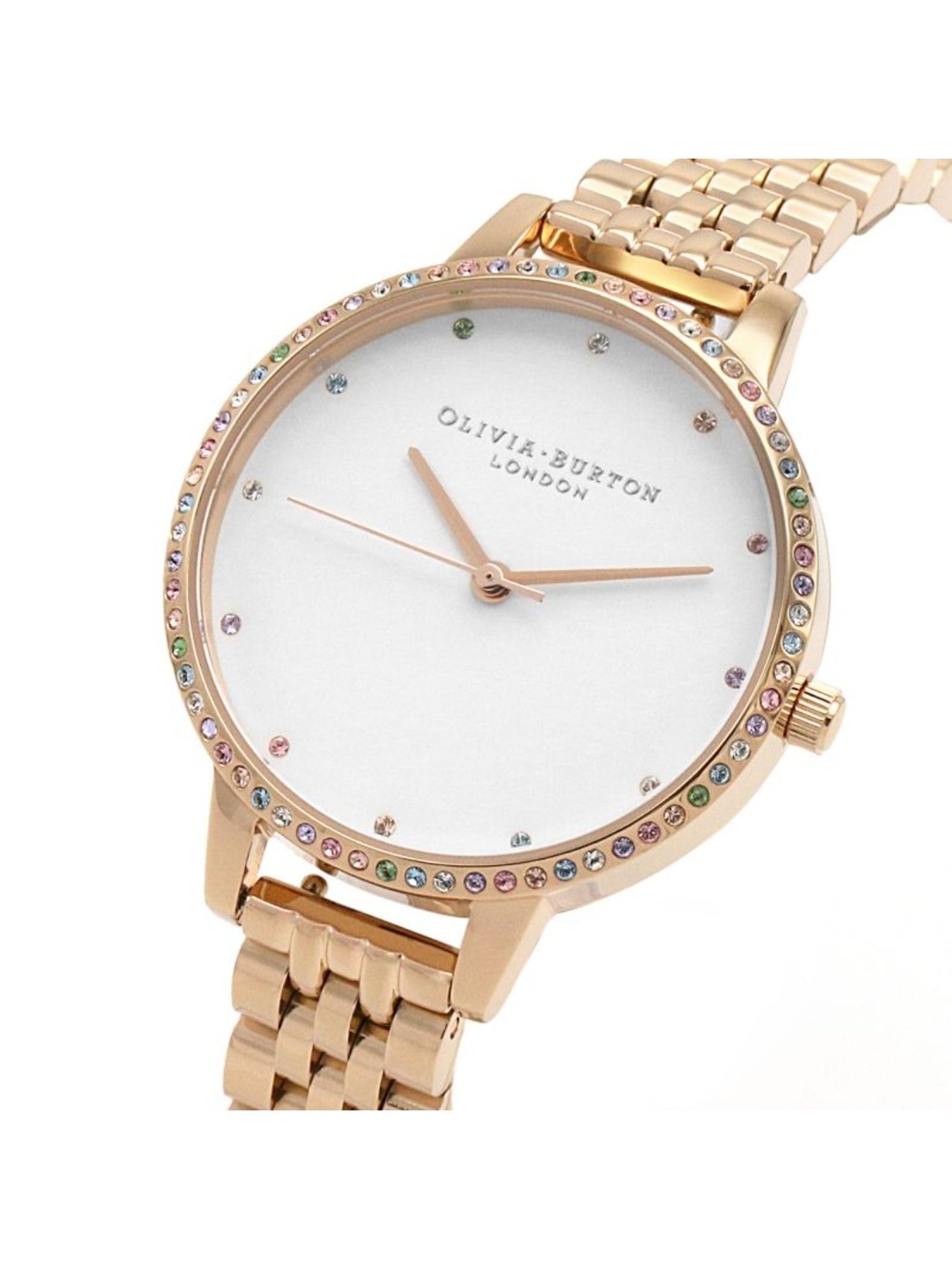 Olivia Burton OB16RB21 Rainbow Analog Watch for Women