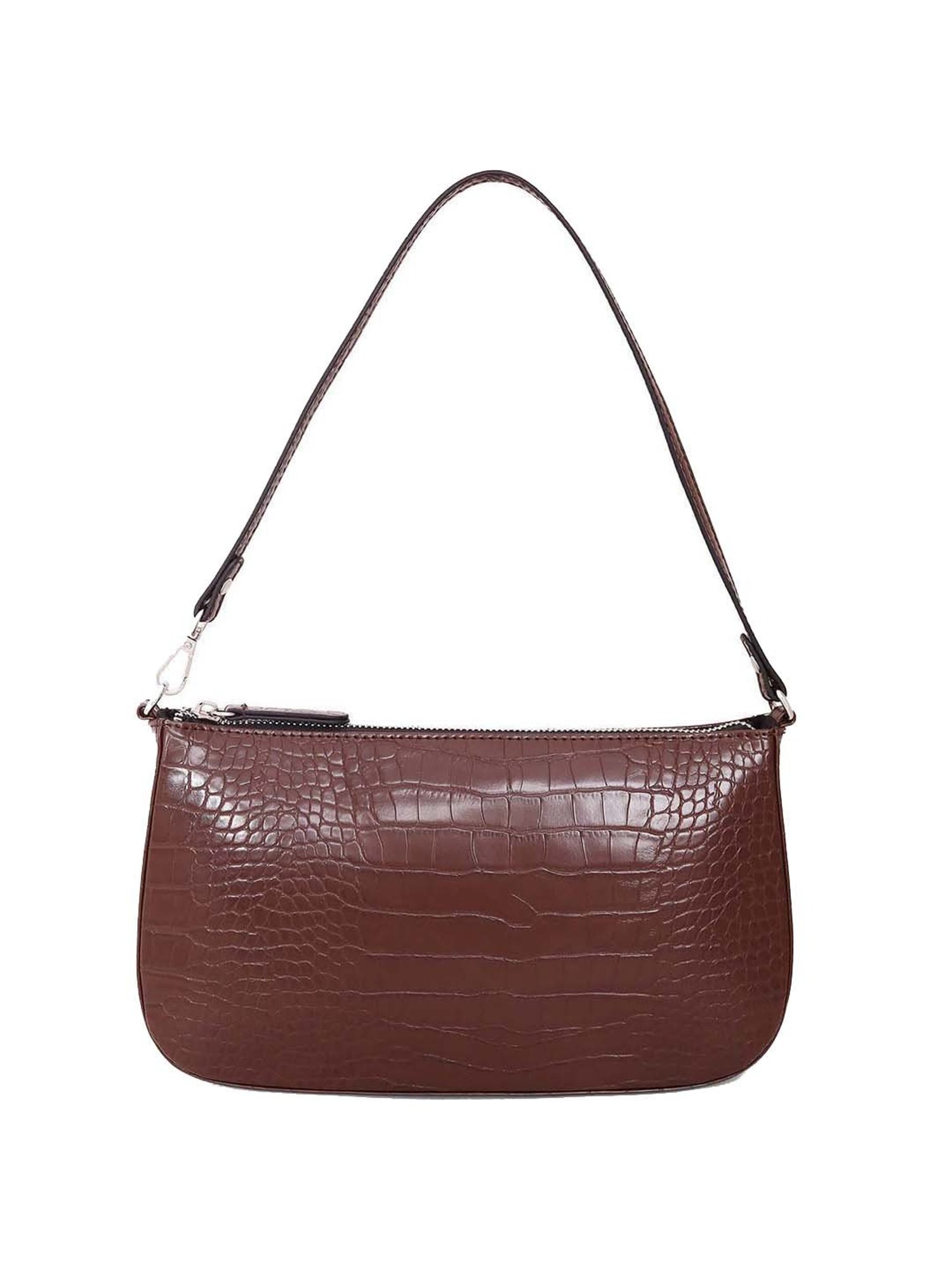 BELWABA Brown Textured Small Shoulder Bag