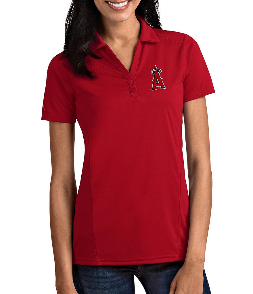 Antigua Women's MLB Tribute Short-Sleeve Polo Shirt