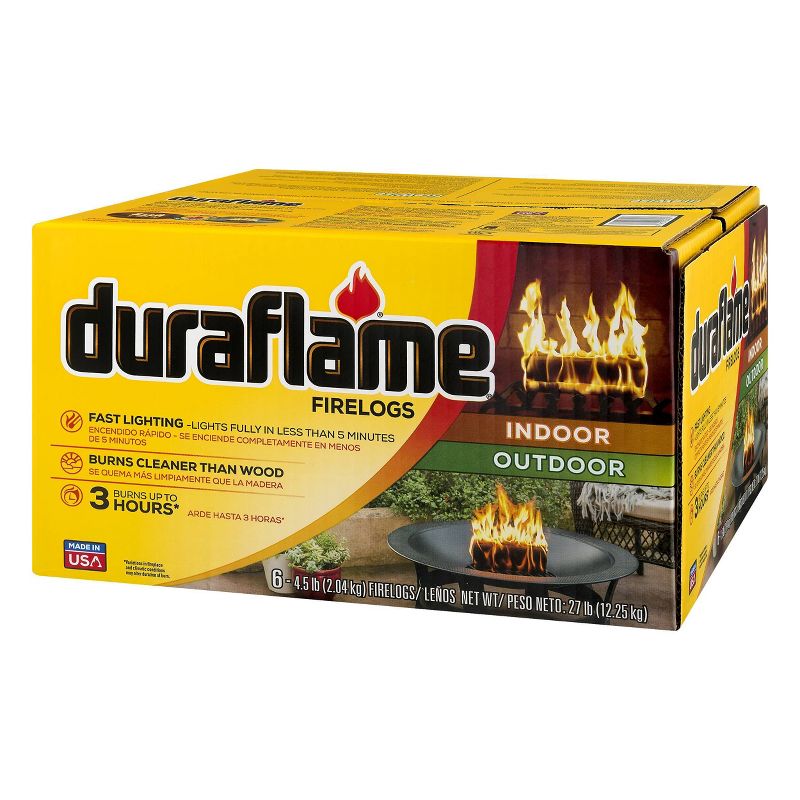 Duraflame 6pk 4.5lb Firelog