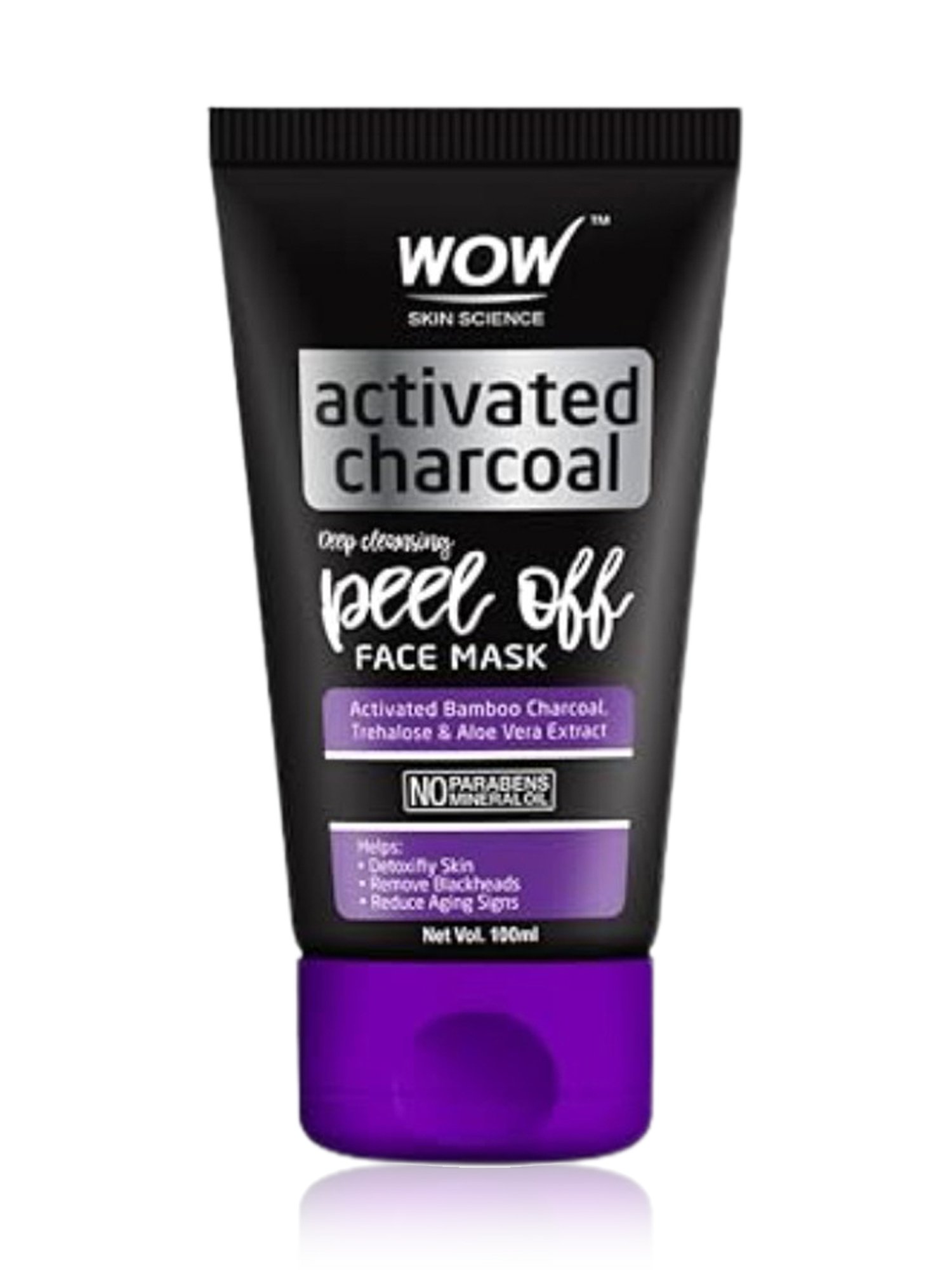 Wow Skin Science Activated Charcoal Peel Off Face Mask - 100 ml