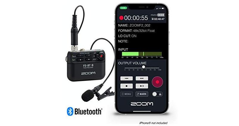 Zoom F2-BT Field Recorder