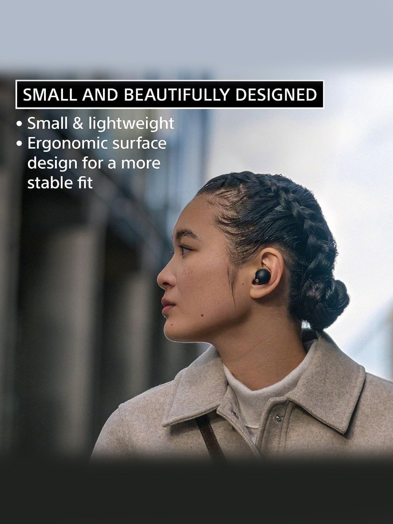 Sony WF-1000XM5 In Ear BT Earbuds with Noise Cancelling and Multi-Point (Silver, True Wireless)