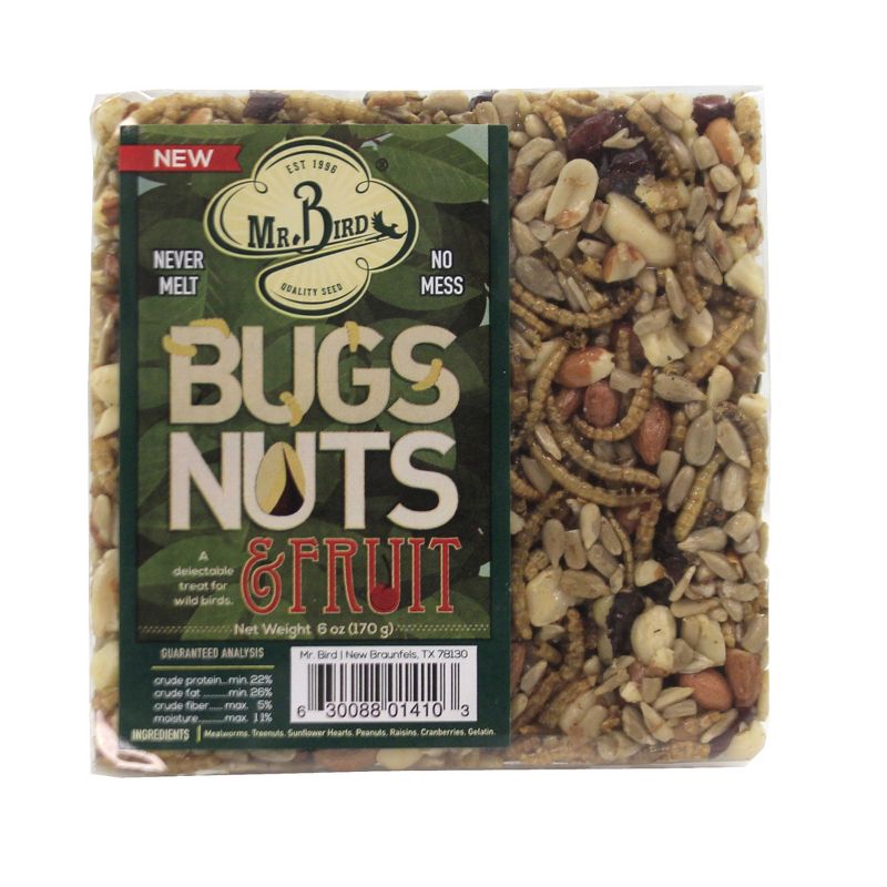 Home & Garden 4.5" Small Cake Sampler Set / 4 Bird Feeding Cardinals Wren Mr Bird  -  Bird And Wildlife Food