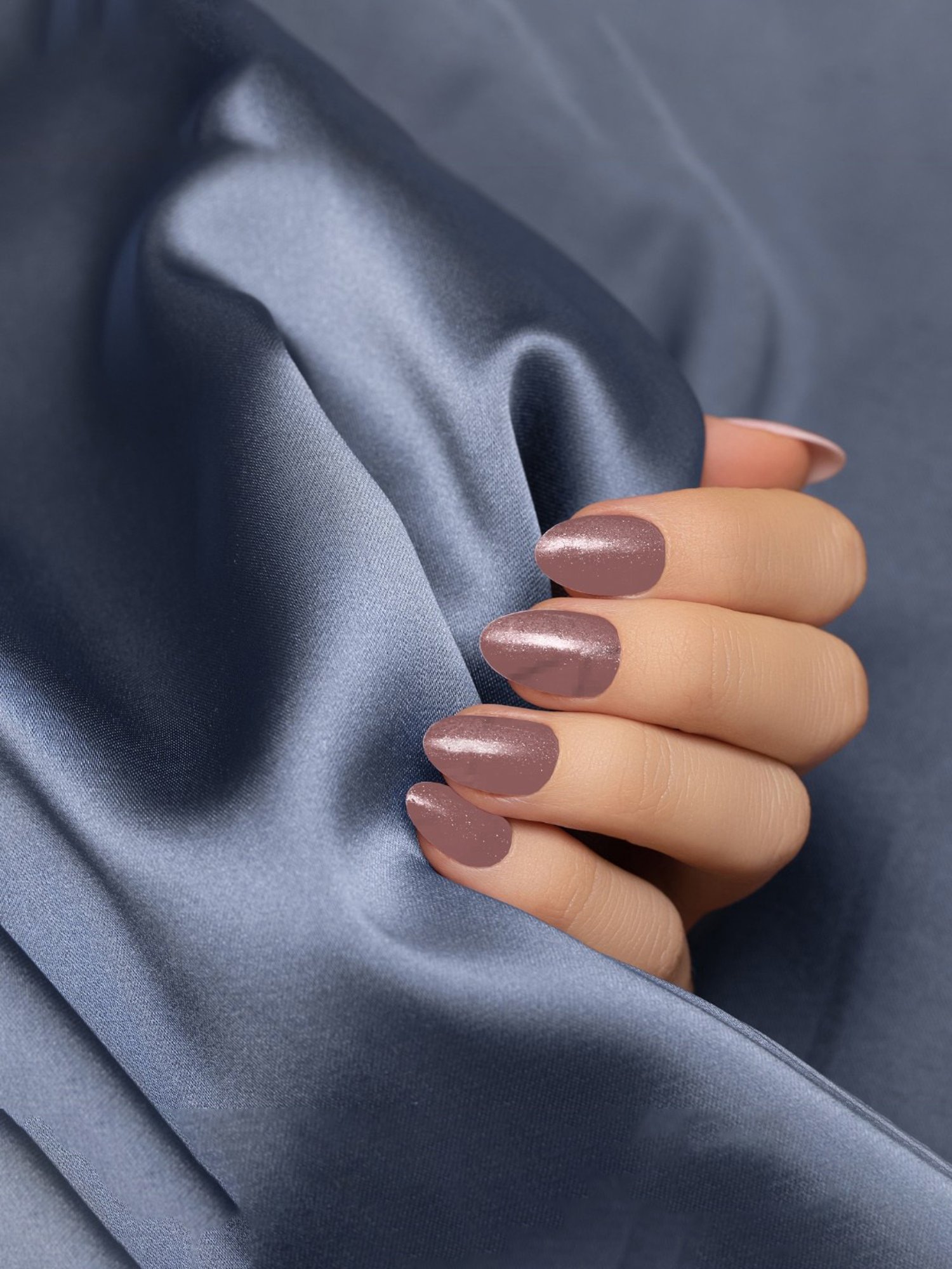 KINDED Nail Paint 07 Metallic Copper Brown - 9 ml
