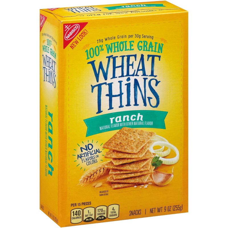 Wheat Thins Ranch Snack Crackers - 9oz