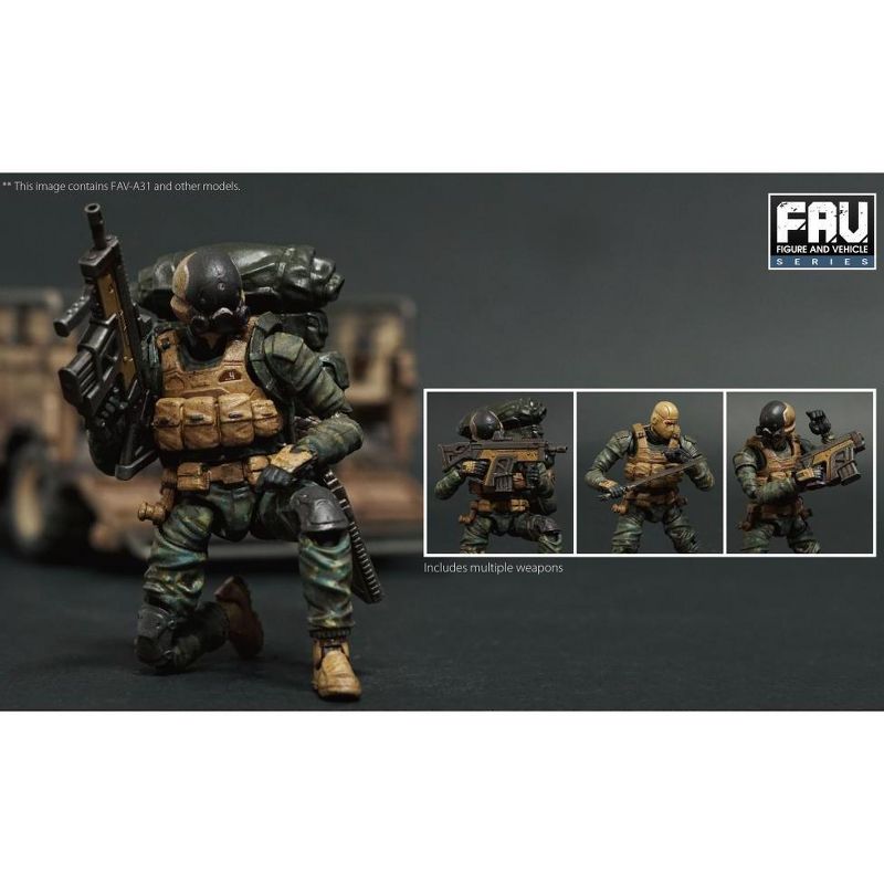 FAV-A31 Osprey Commando 1:18 Scale | Acid Rain Fav Action figures