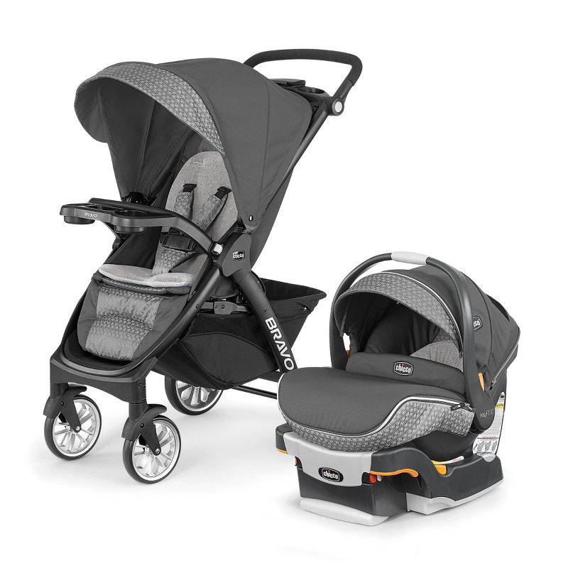 Cybex Eezy S+2 Travel System with Aton 2 Infant Car Seat - Deep Black