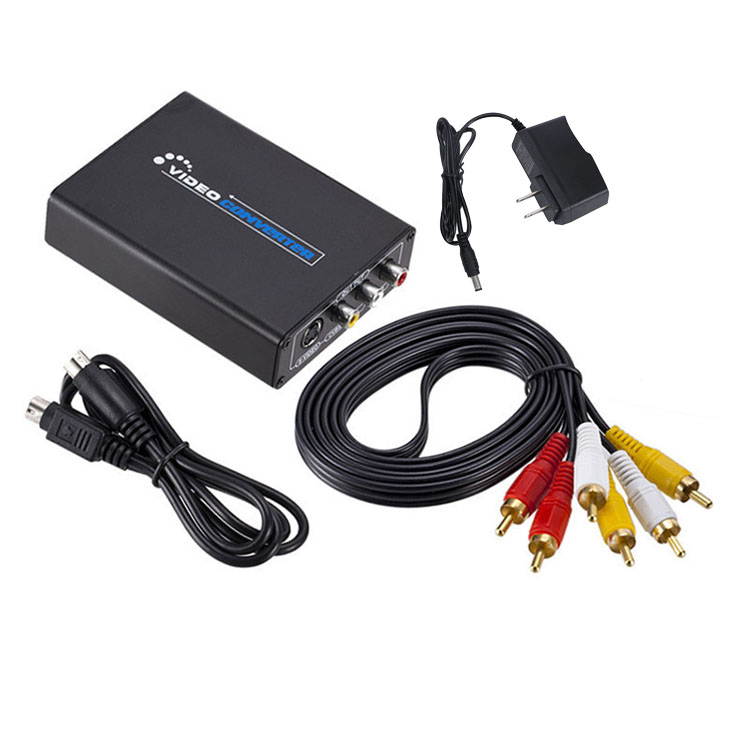HDMI Input Digital to RCA Analog Audio/Video CVBS/S-video Output Converter