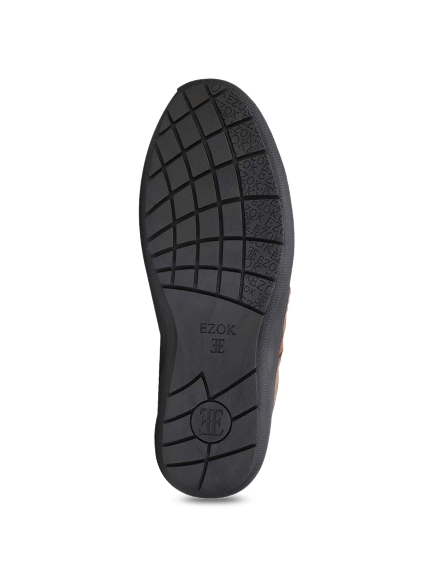 EZOK Men's Tan Formal Loafers