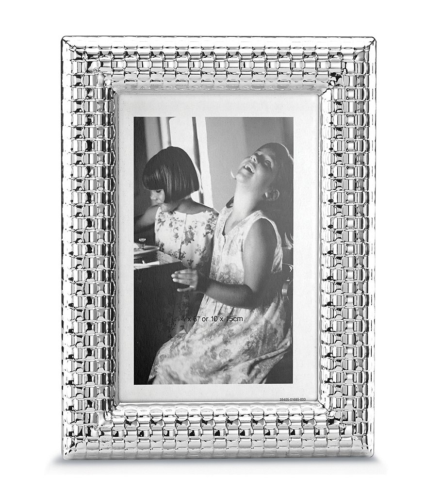Reed & Barton Watchband Silver Picture Frame