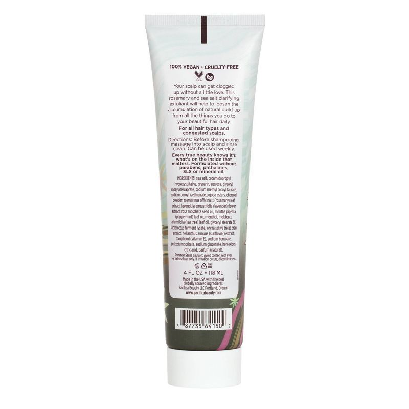 Pacifica Rosemary Detox Scalp Scrub - 4 fl oz