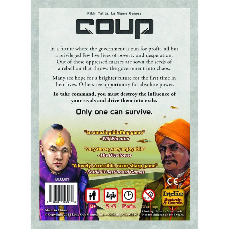 Coup Board Game