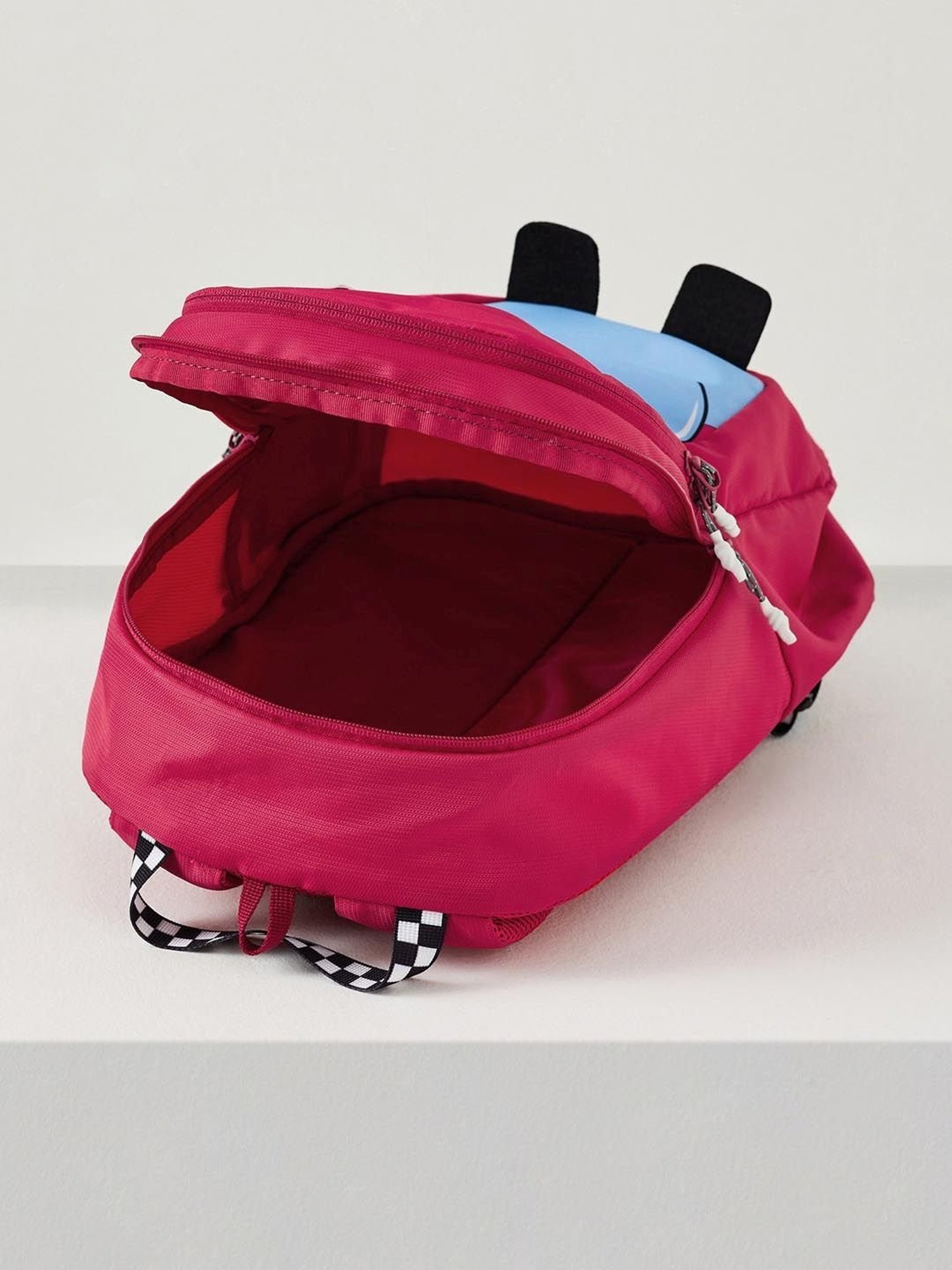 Wiki Back to School Champ 2 Red Polyester Printed Backpack - 16 Ltrs