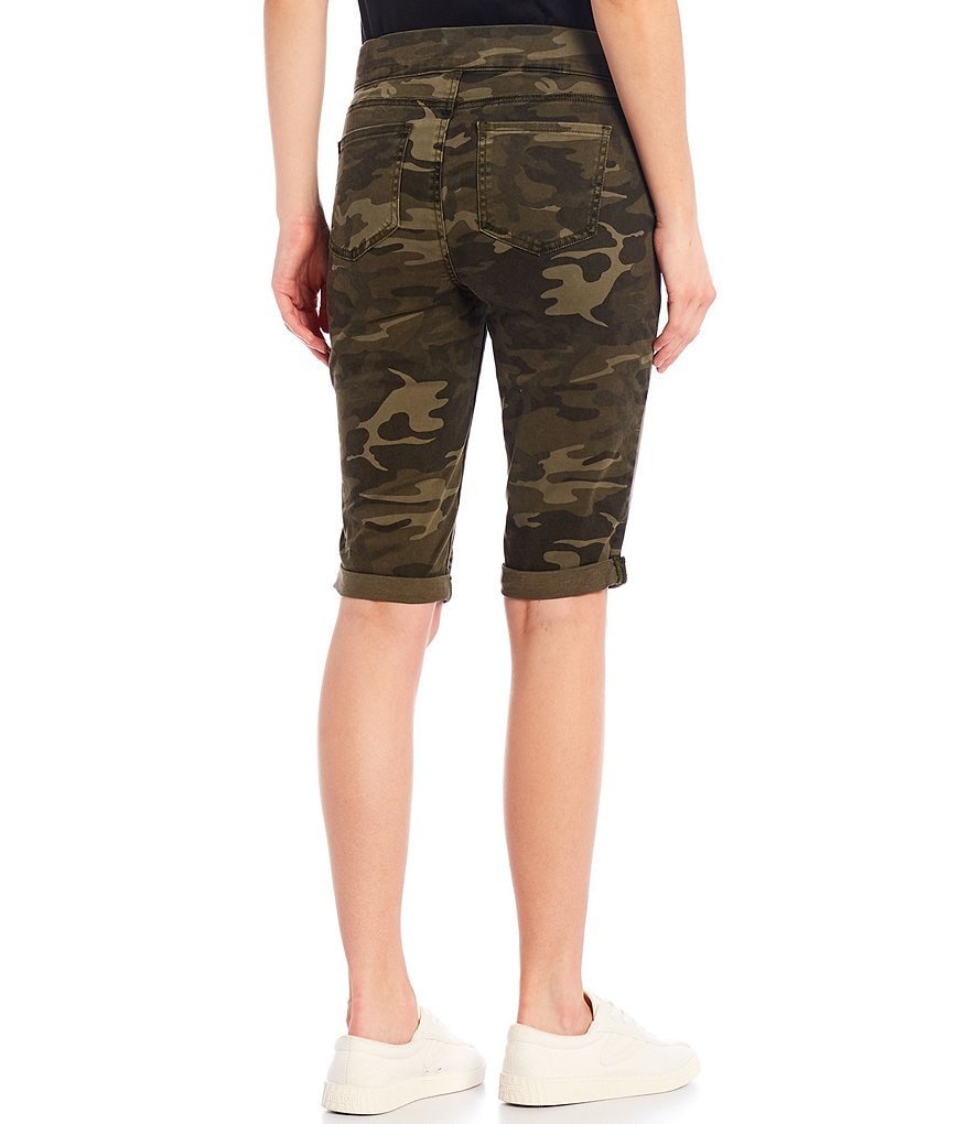 NYDJ Pull-On Camo Shorts