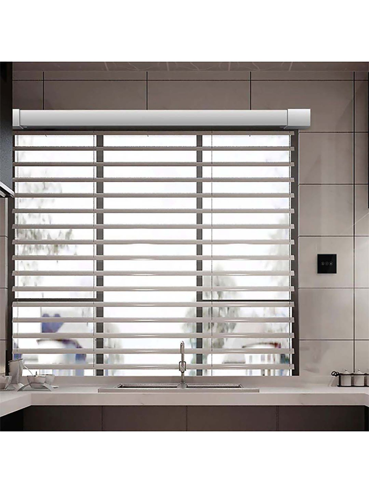 HomeMate Smart Touch Switch Works with Google Assistant and Alexa (Black)